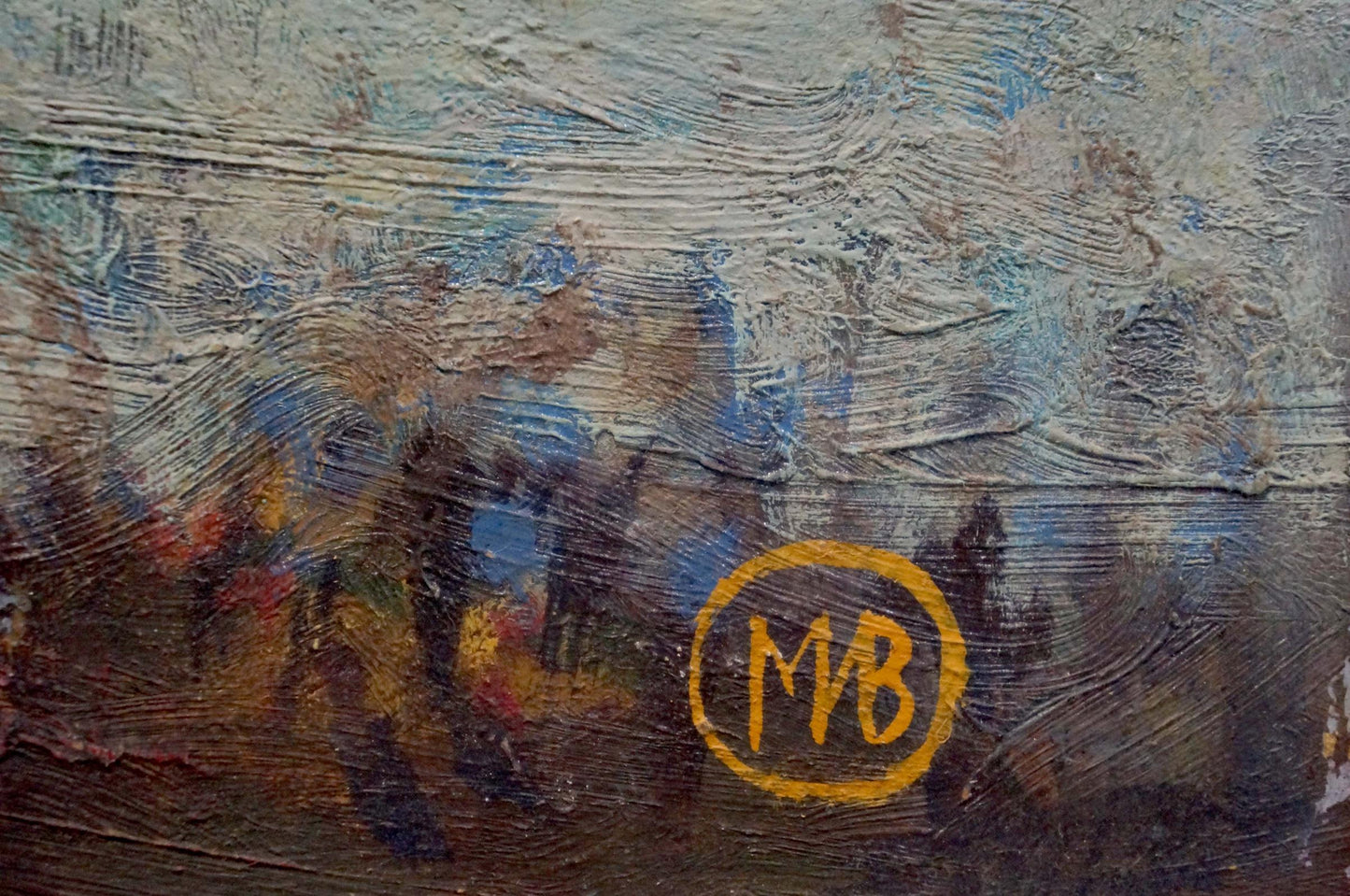 Oil painting Radiant day Miroshnichenko Ivan Vasilievich