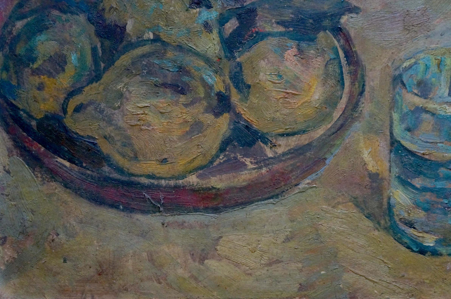 Oil painting The table is set Sakhnenko Victor Ivanovich
