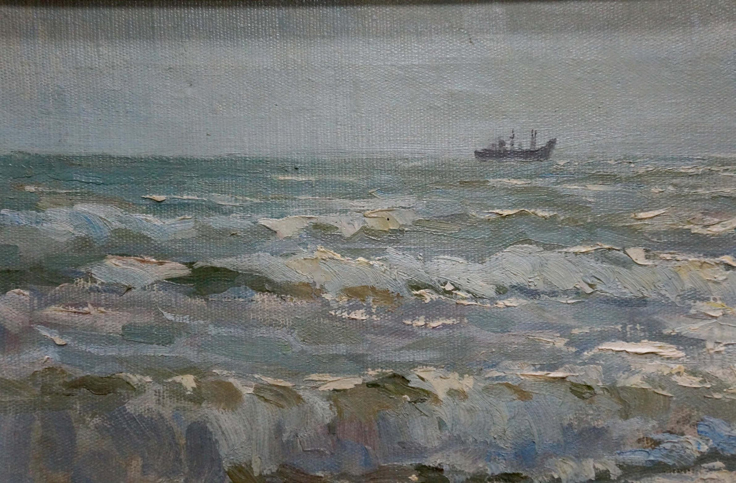 Oil painting Seascape Zatsepina Zinaida Ilyinichna