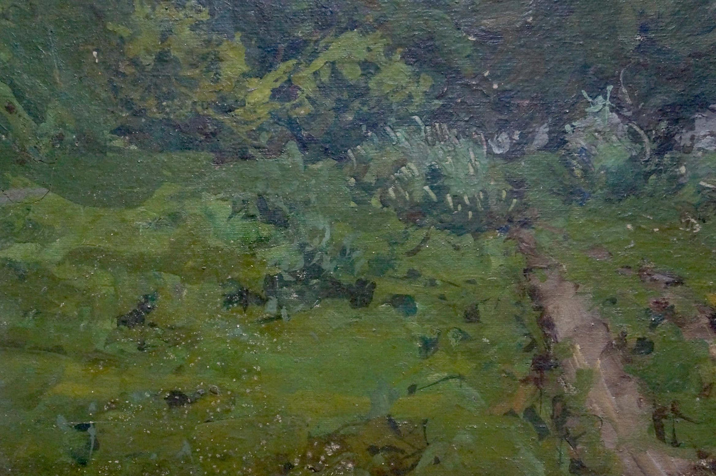 Oil painting Road to the forest Kolosovsky Georgy Sergeevich
