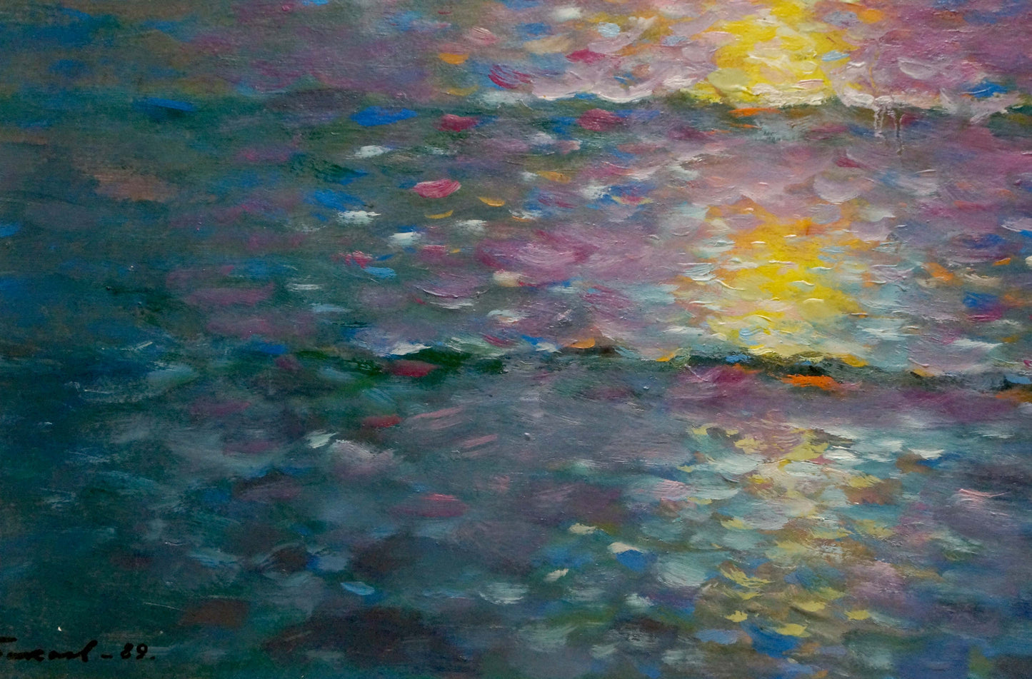 Oil painting Morning Bakaev Sergey Ivanovich