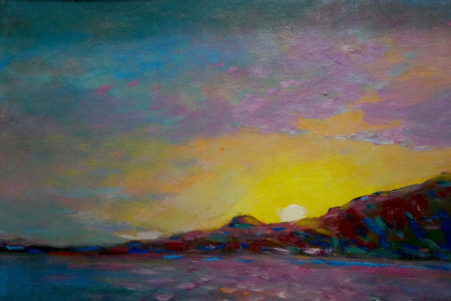 Oil painting Morning Bakaev Sergey Ivanovich