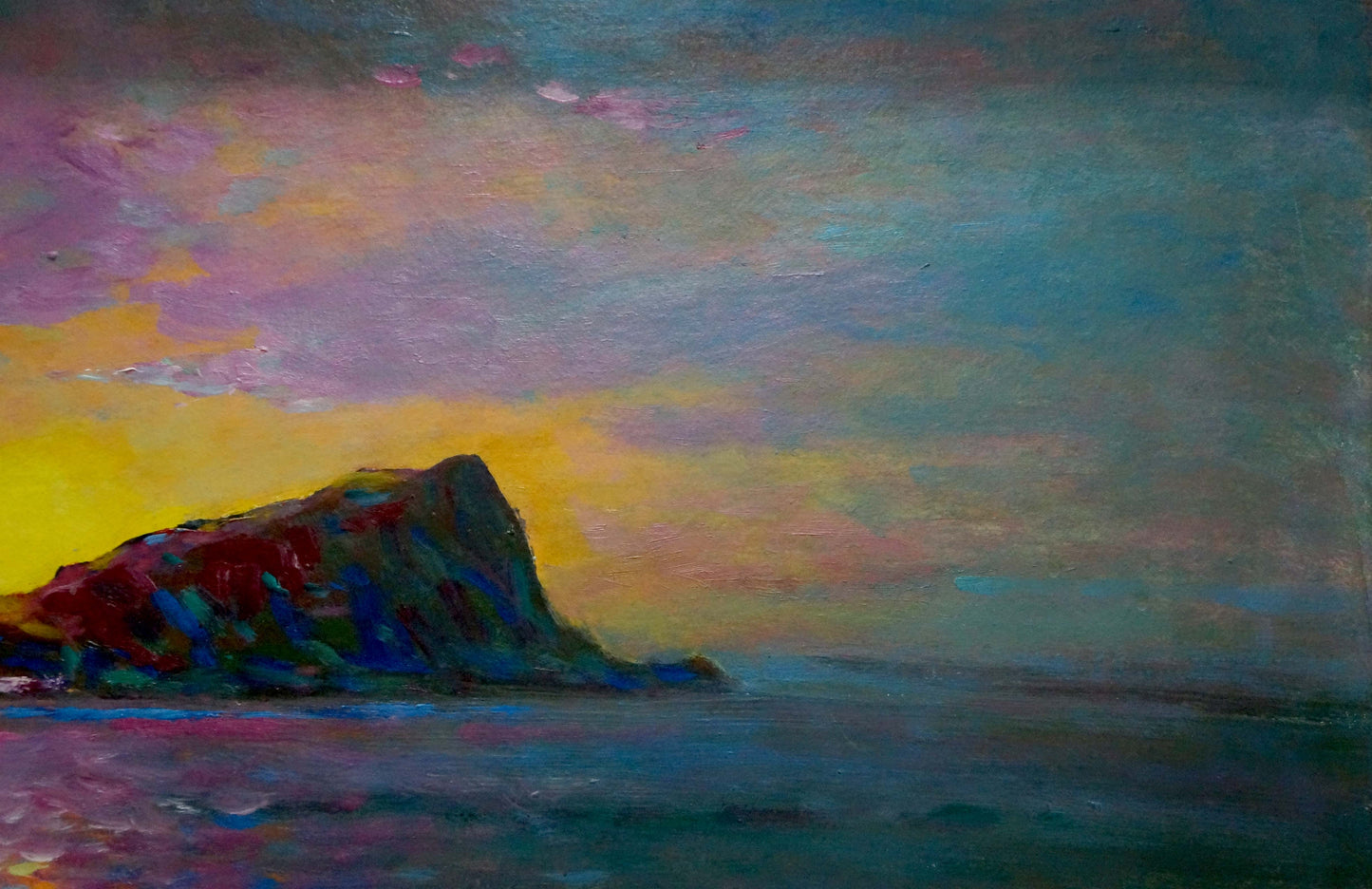 Oil painting Morning Bakaev Sergey Ivanovich
