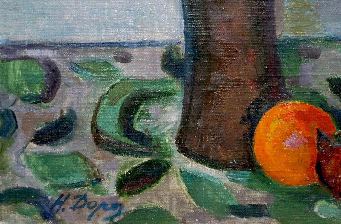 Oil painting Red peonies Dorofeev Nikolay Ivanovich