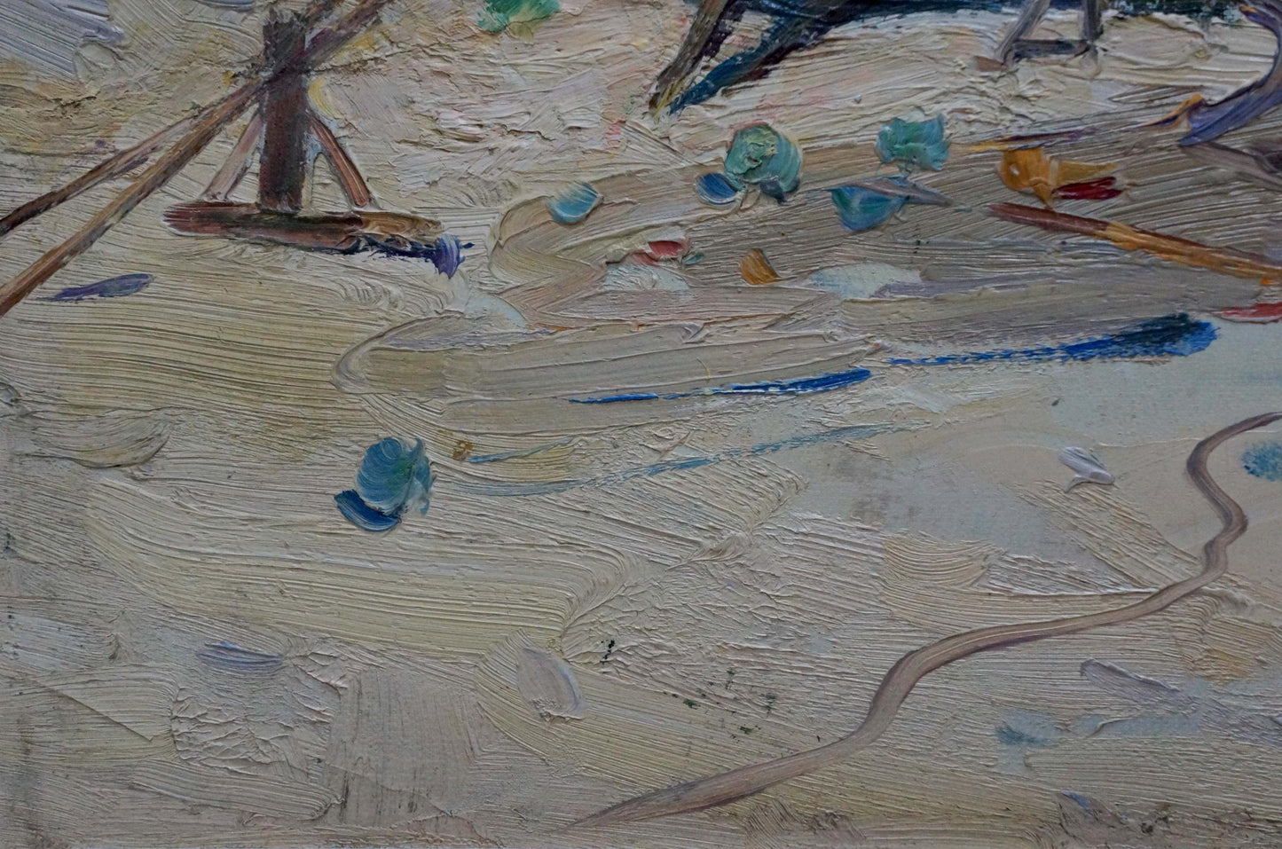 Oil painting Broken trough Yarovoy Stepan Kalinovich