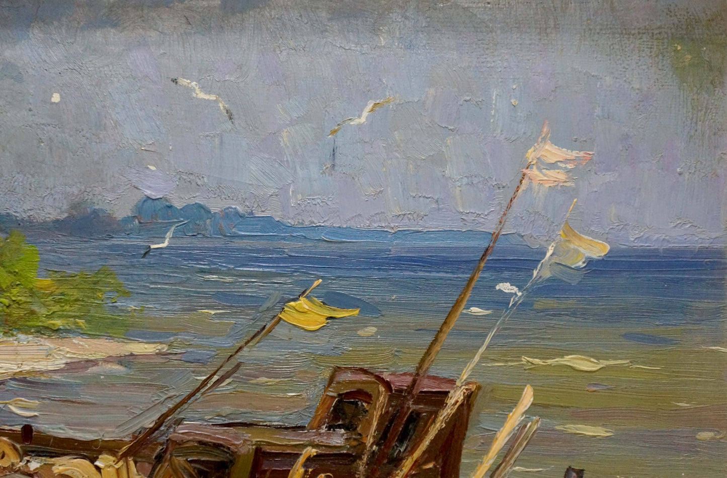 Oil painting Broken trough Yarovoy Stepan Kalinovich