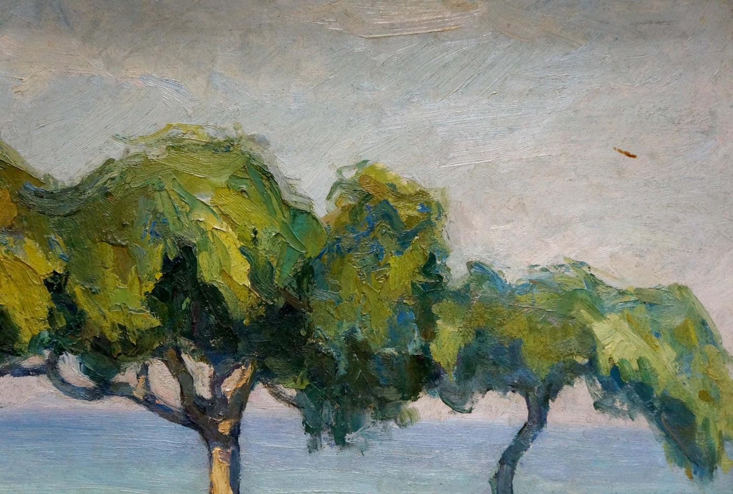Oil painting Summer landscape Robert Rafailovich Falk