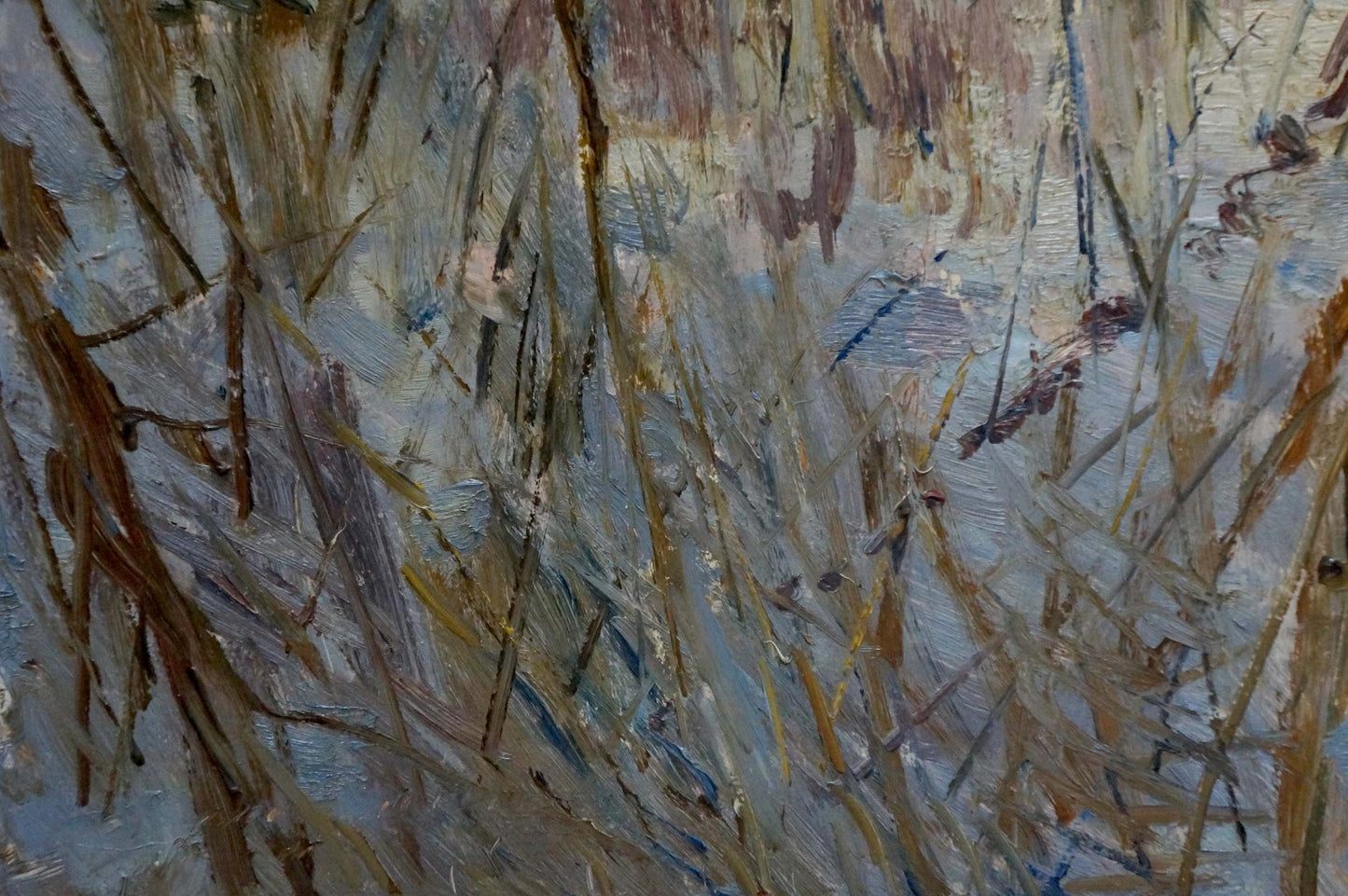 Springtime depicted in the park by Tkachenko Andrey Zinovievich's oil painting