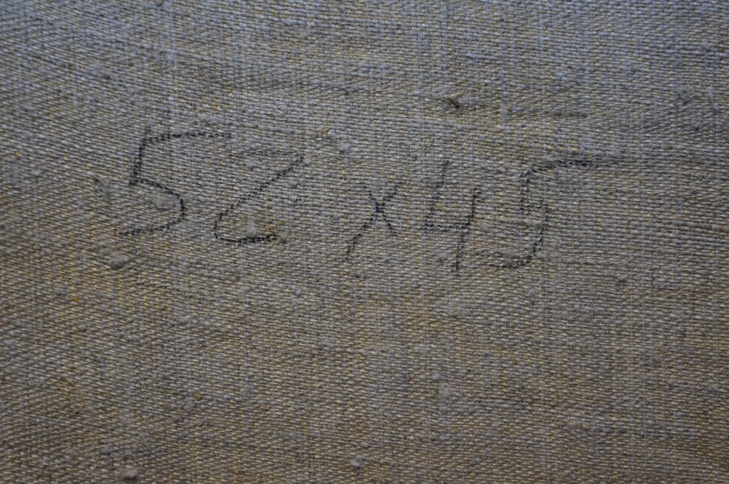 Oil painting Brown horse in the yard Viktor Sevastyanov