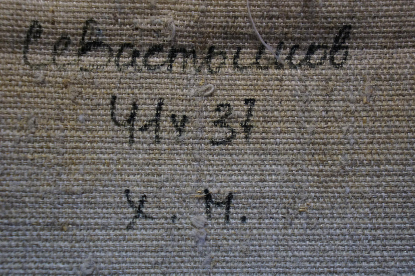 Oil painting Forest landscape Sevastyanov Viktor Grigorievich