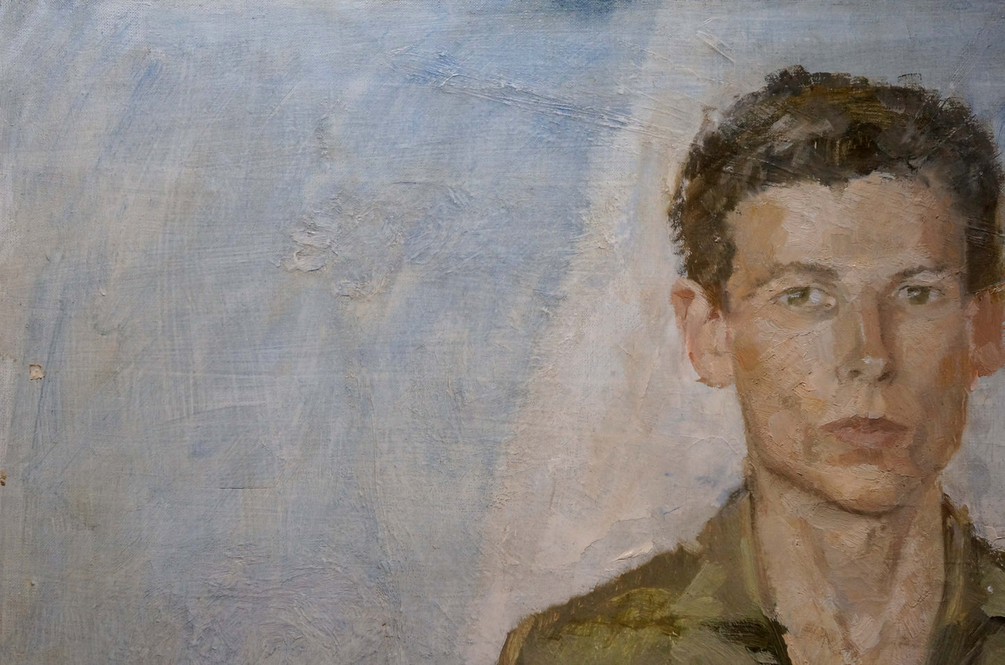 Oil painting Portrait of a man Klimovitskaya Sophia