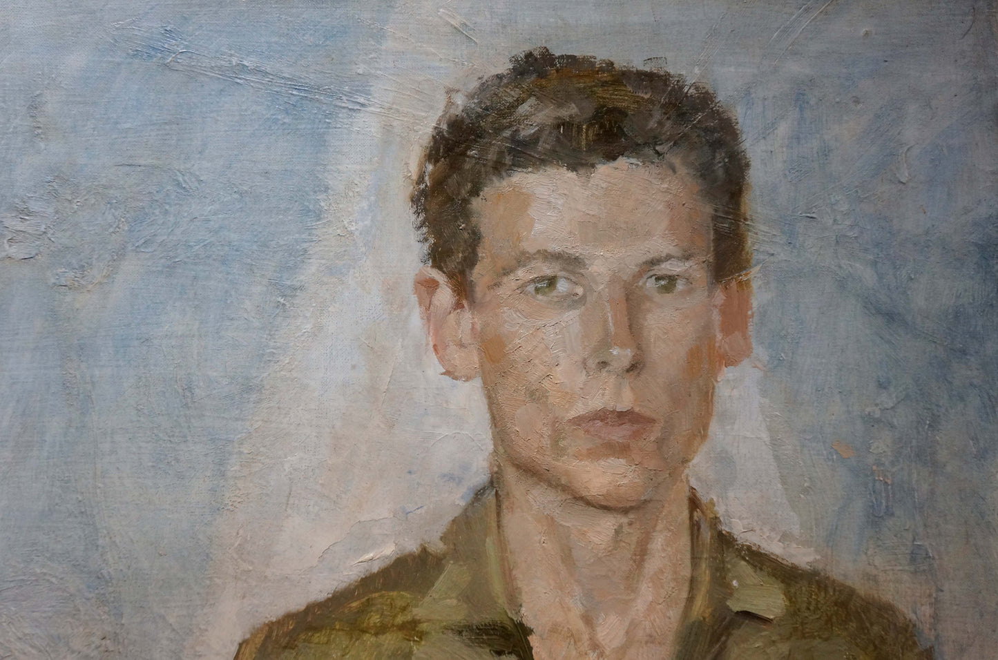 Oil painting Portrait of a man Klimovitskaya Sophia