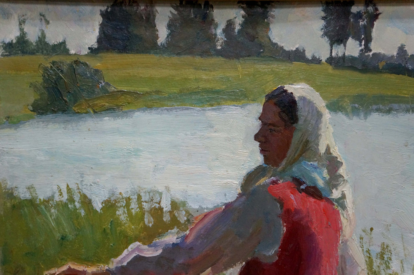 Oil painting Washing Chakov