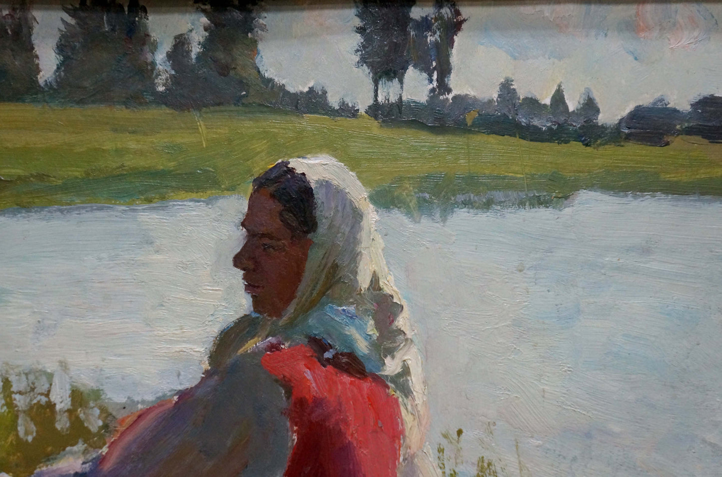 Oil painting Washing Chakov