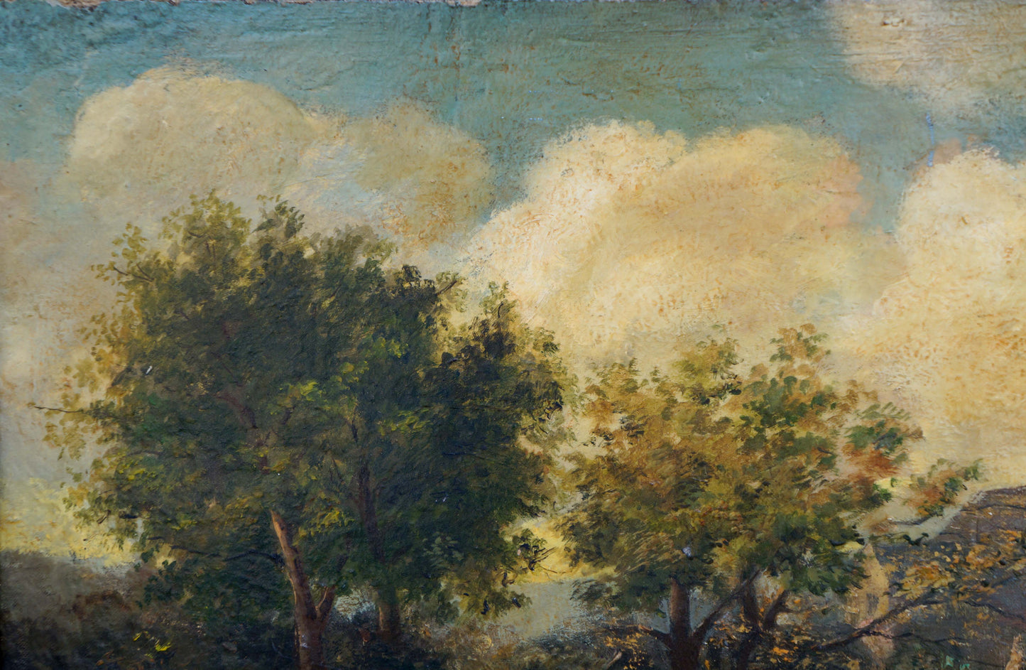 Oil painting Swamps