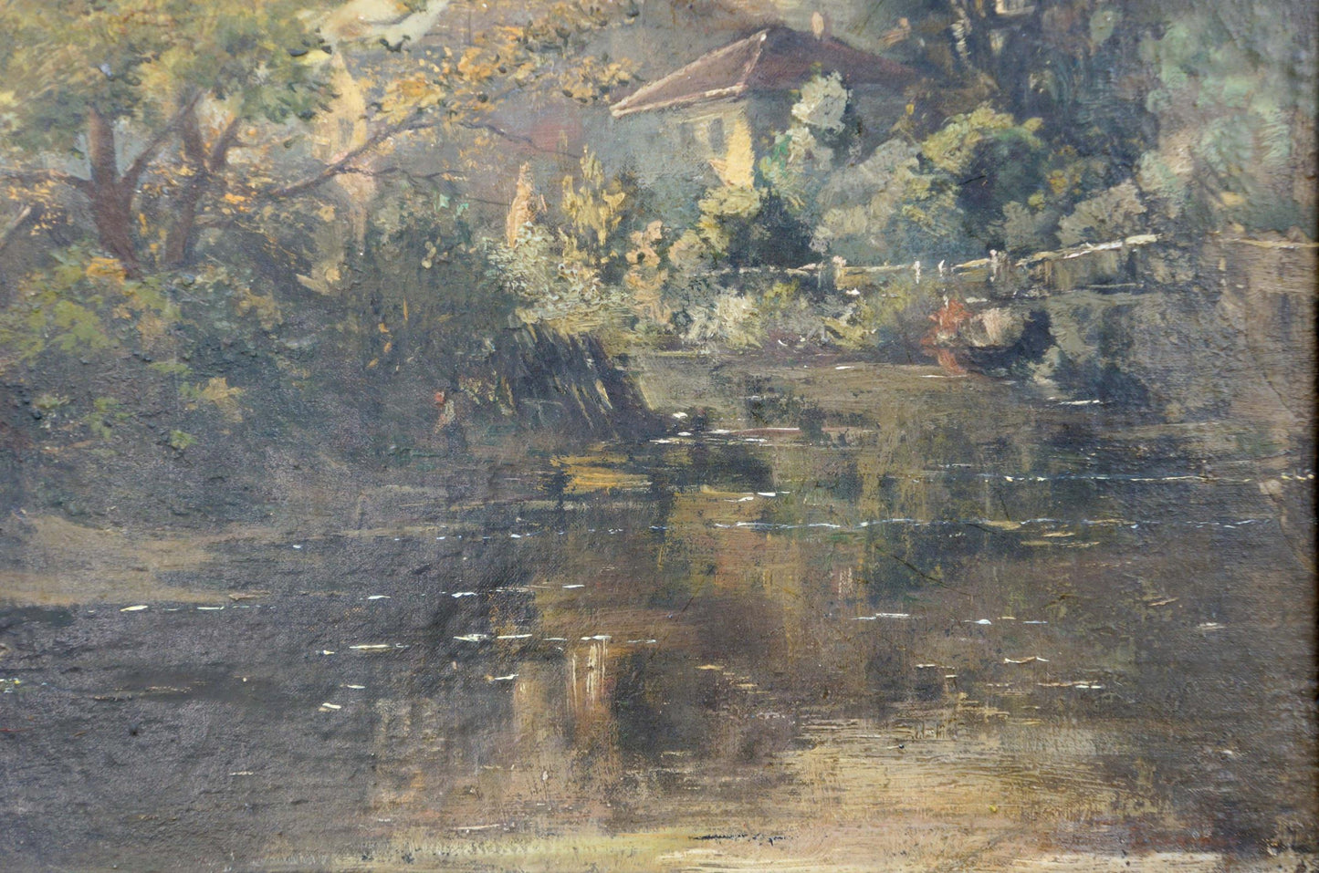 Oil painting Swamps