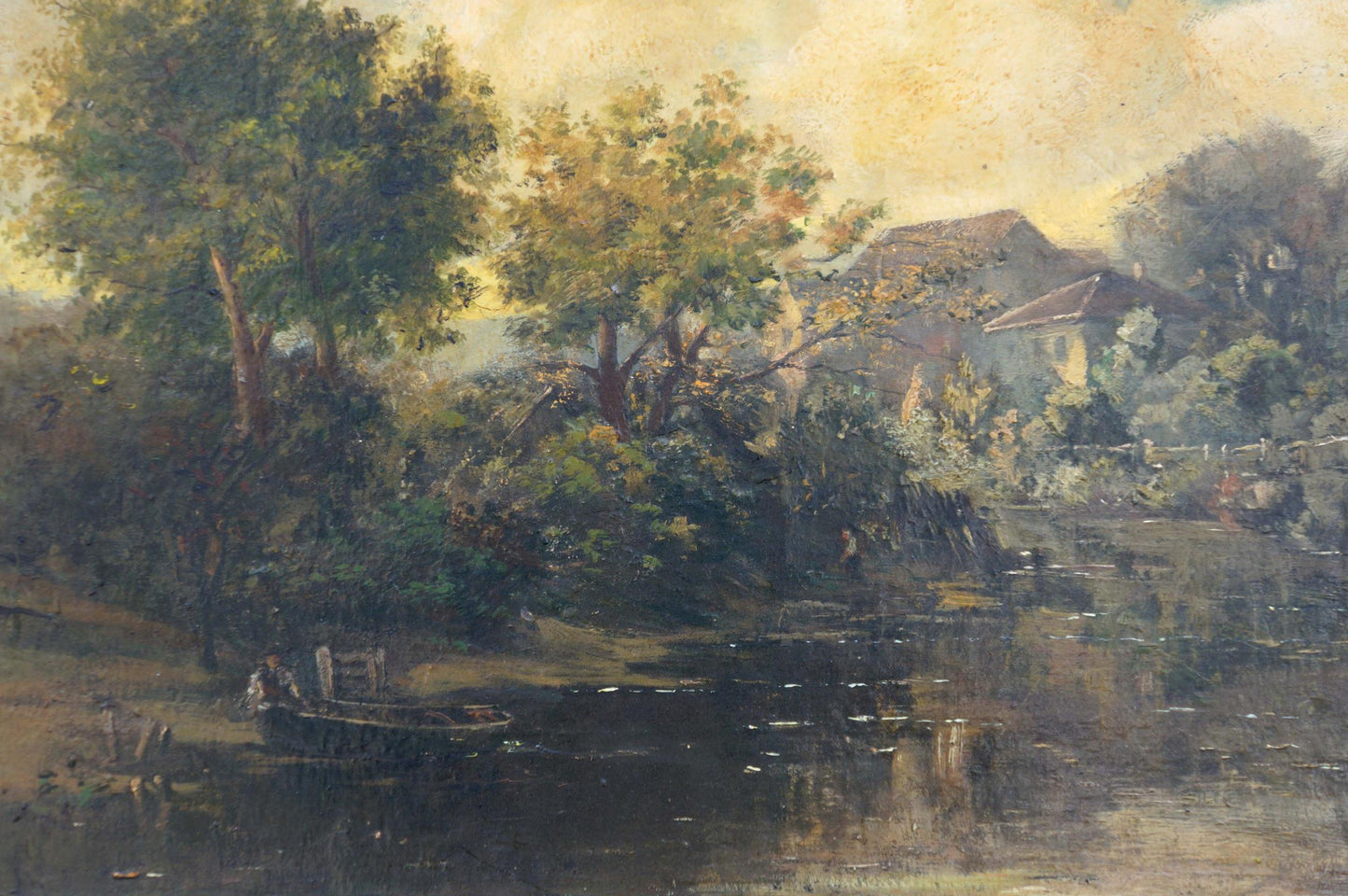 Oil painting Swamps