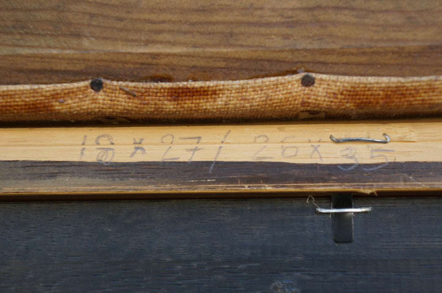 Oil painting Ship docked