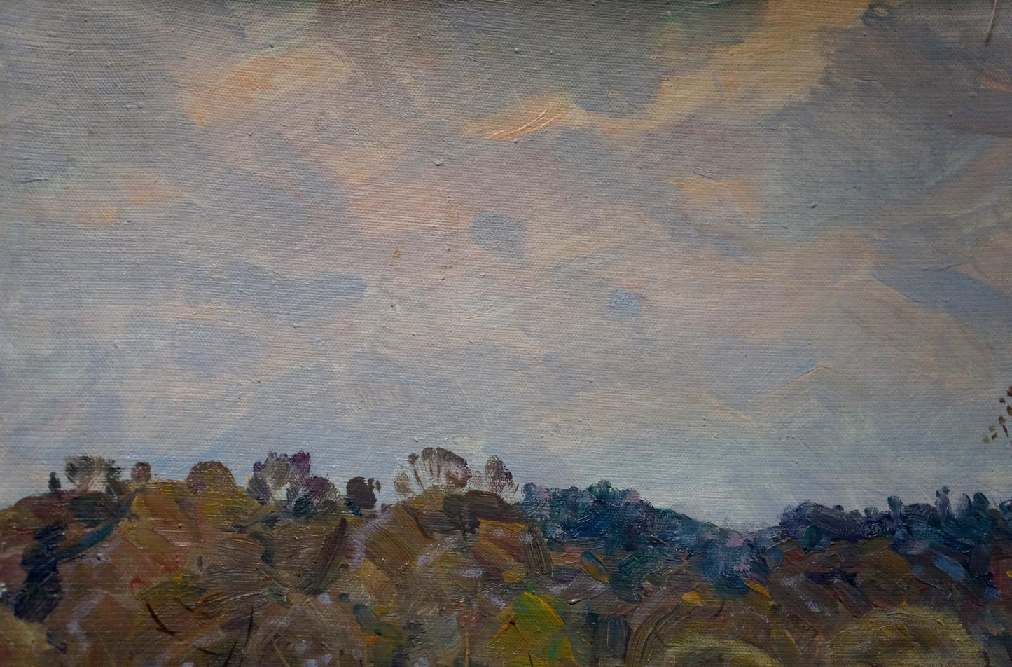 Oil painting Autumn Tyukha Ivan Andreevich