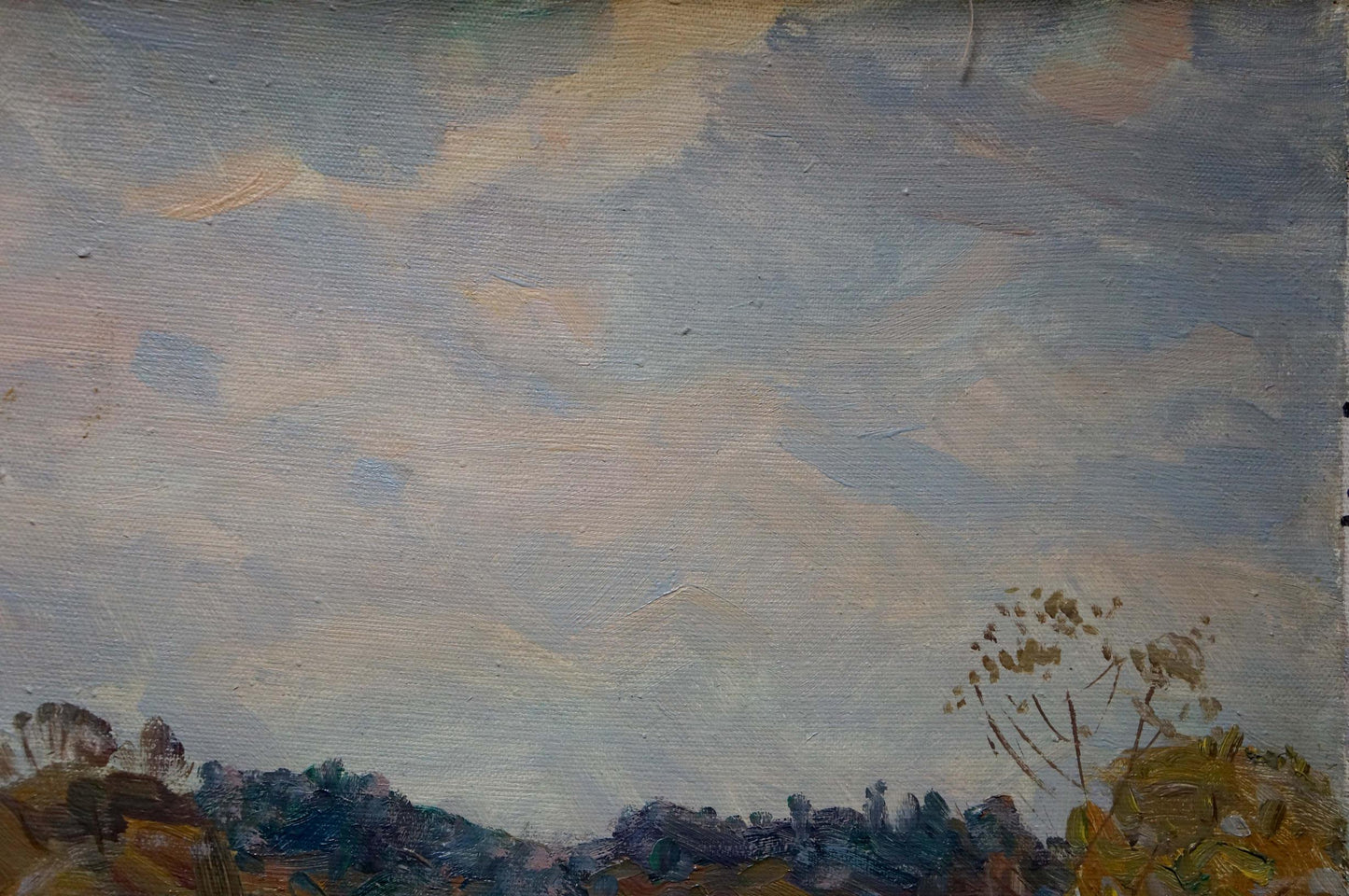 Oil painting Autumn Tyukha Ivan Andreevich