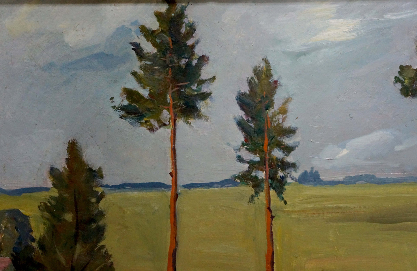 Oil painting Landscape Chekov Leonid Dmitrievich
