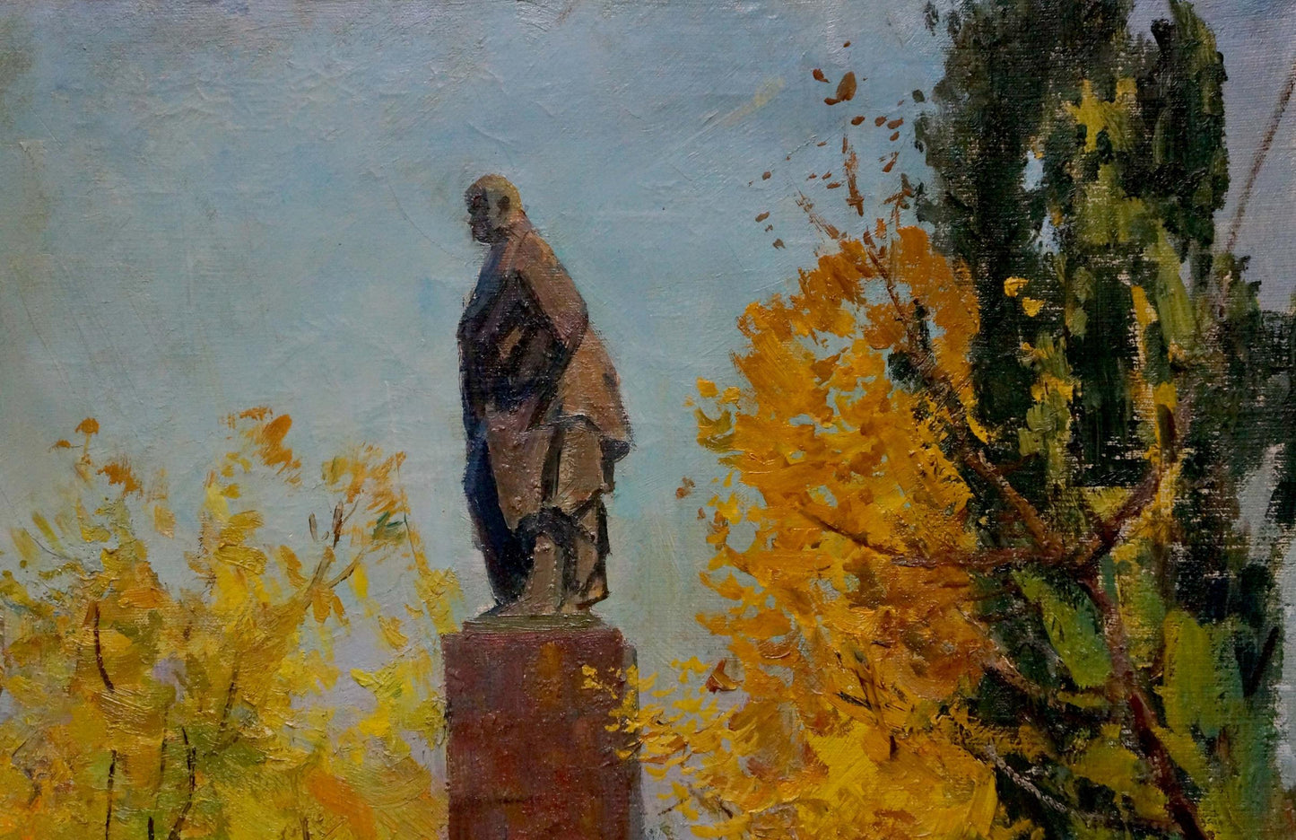 The park captured in oils by Matvey Borisovich Kogan-Shats