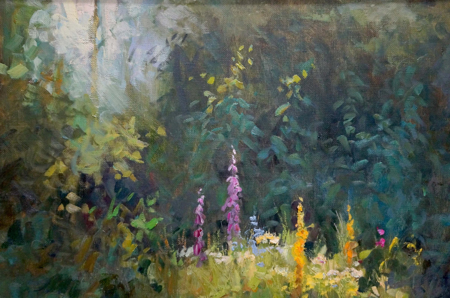 Road to the Forest oil painting by Victor Stognut