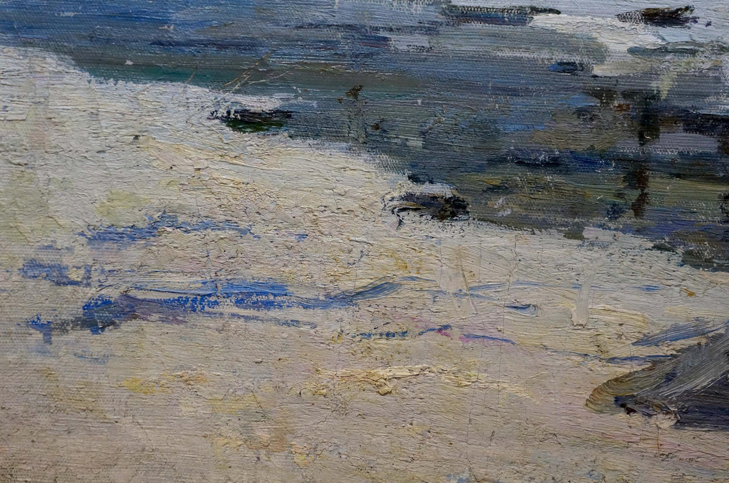 Oil painting Winter Kogan Boris Matveevich