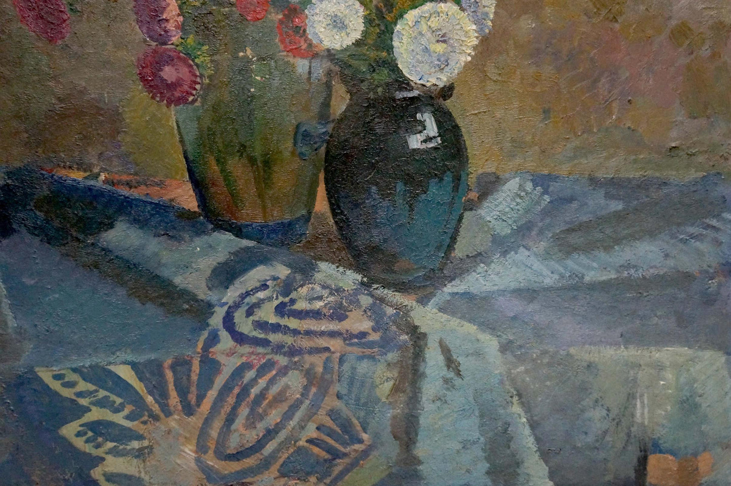 Oil painting Flowers Khokhlov Fedor Ivanovich