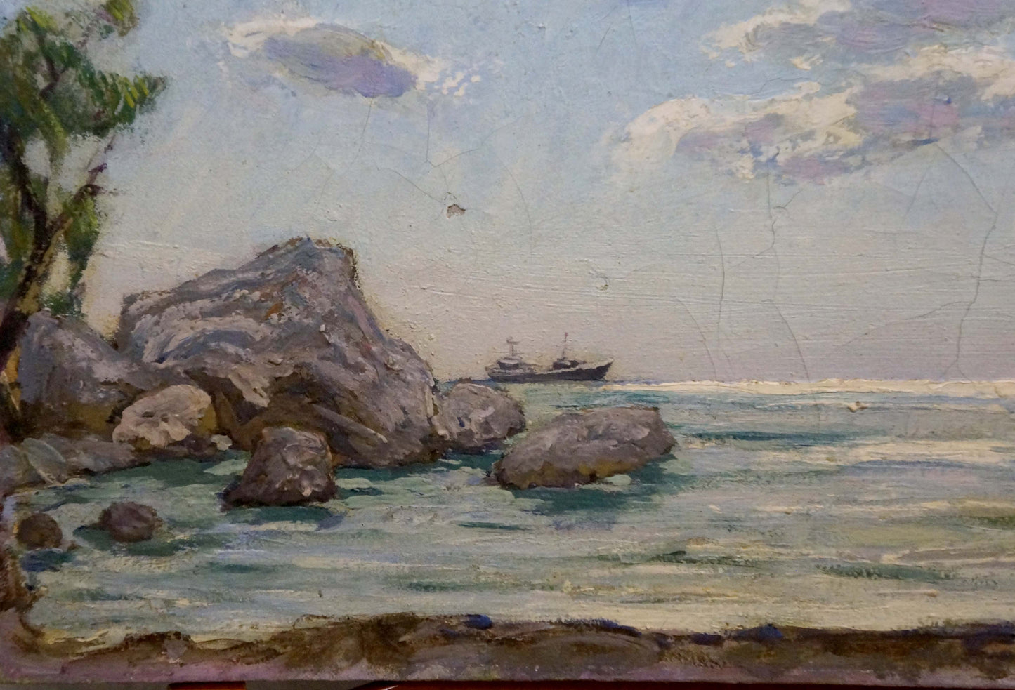 Oil painting Noon at sea Miroshnichenko Pavel Petrovich