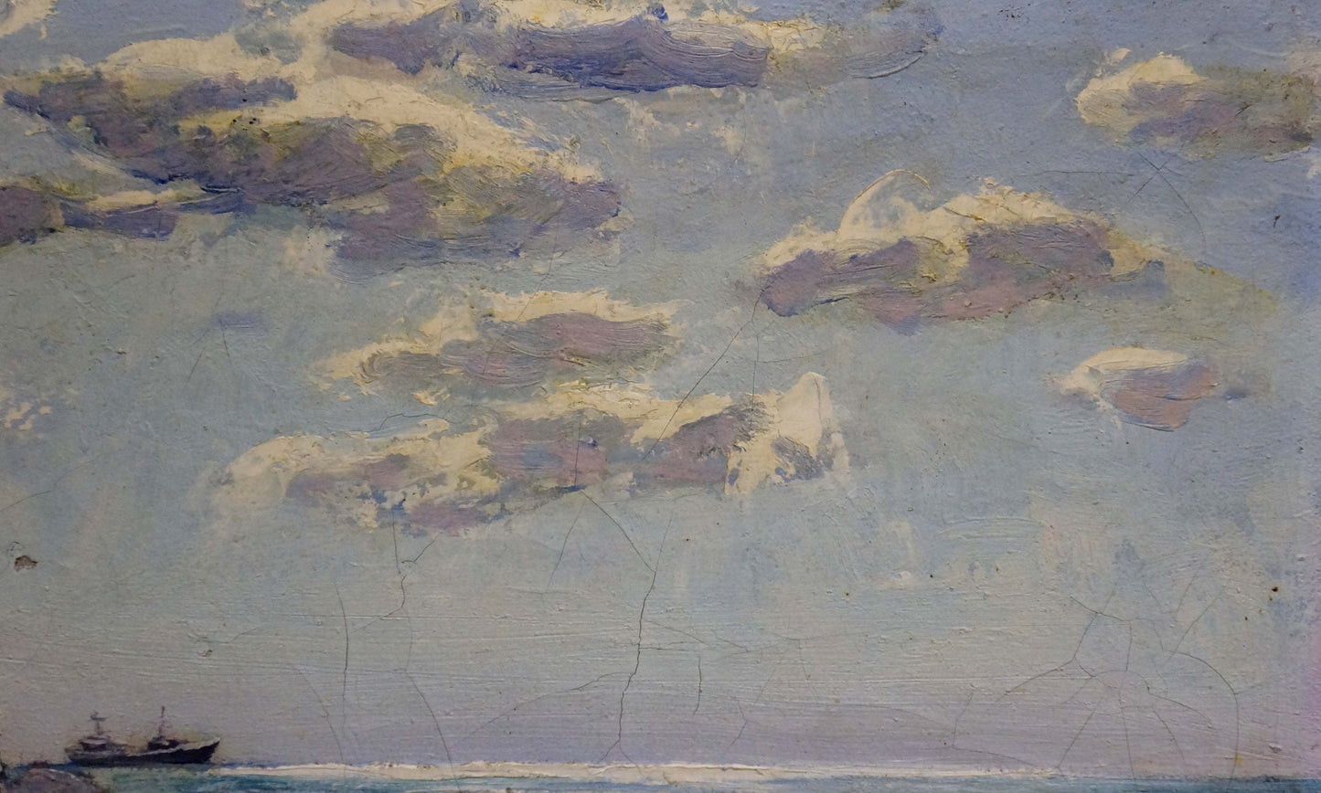 Oil painting Noon at sea Miroshnichenko Pavel Petrovich
