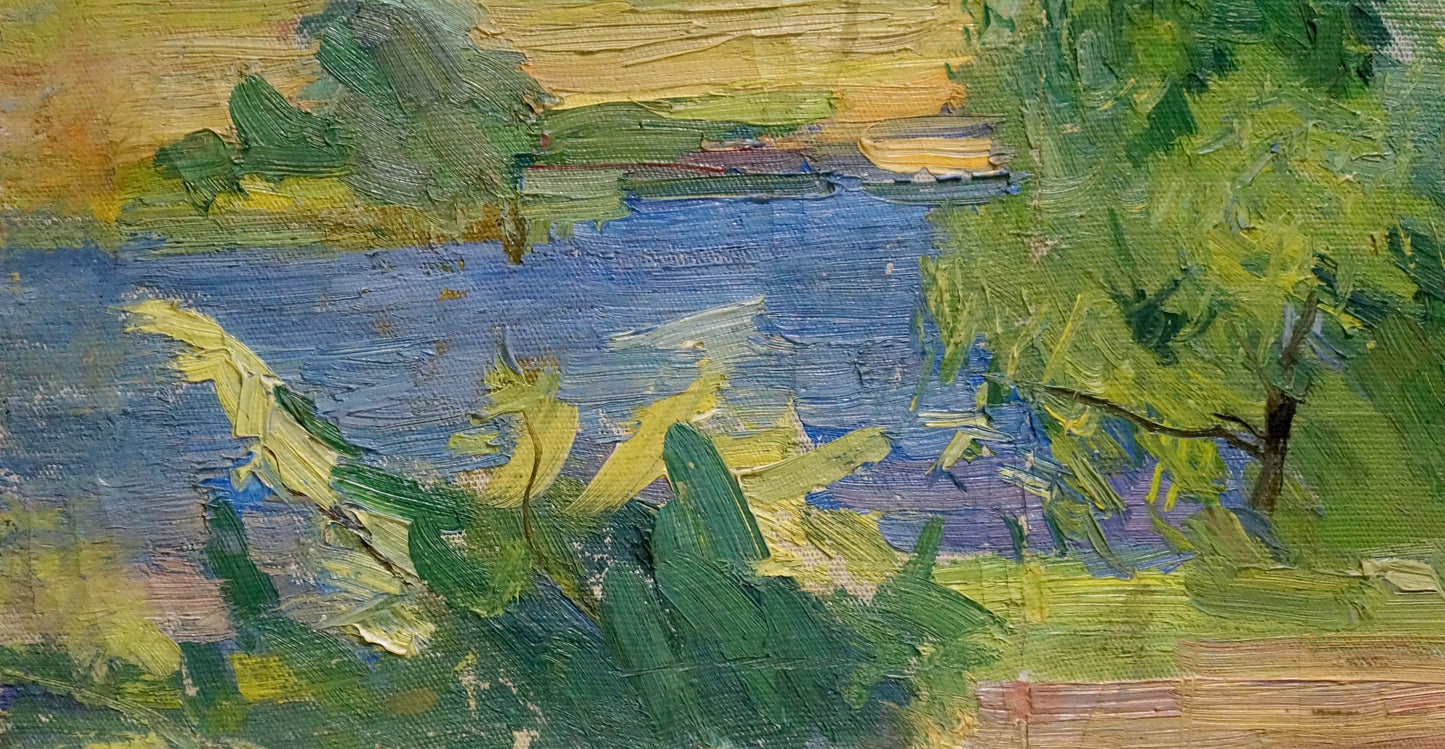 Oil painting September Kogan-Shats Matvey Borisovich