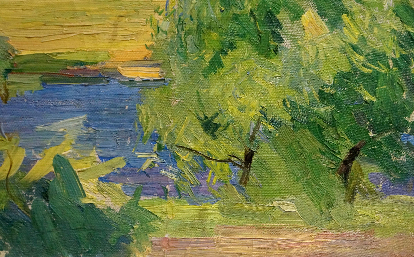 Oil painting September Kogan-Shats Matvey Borisovich