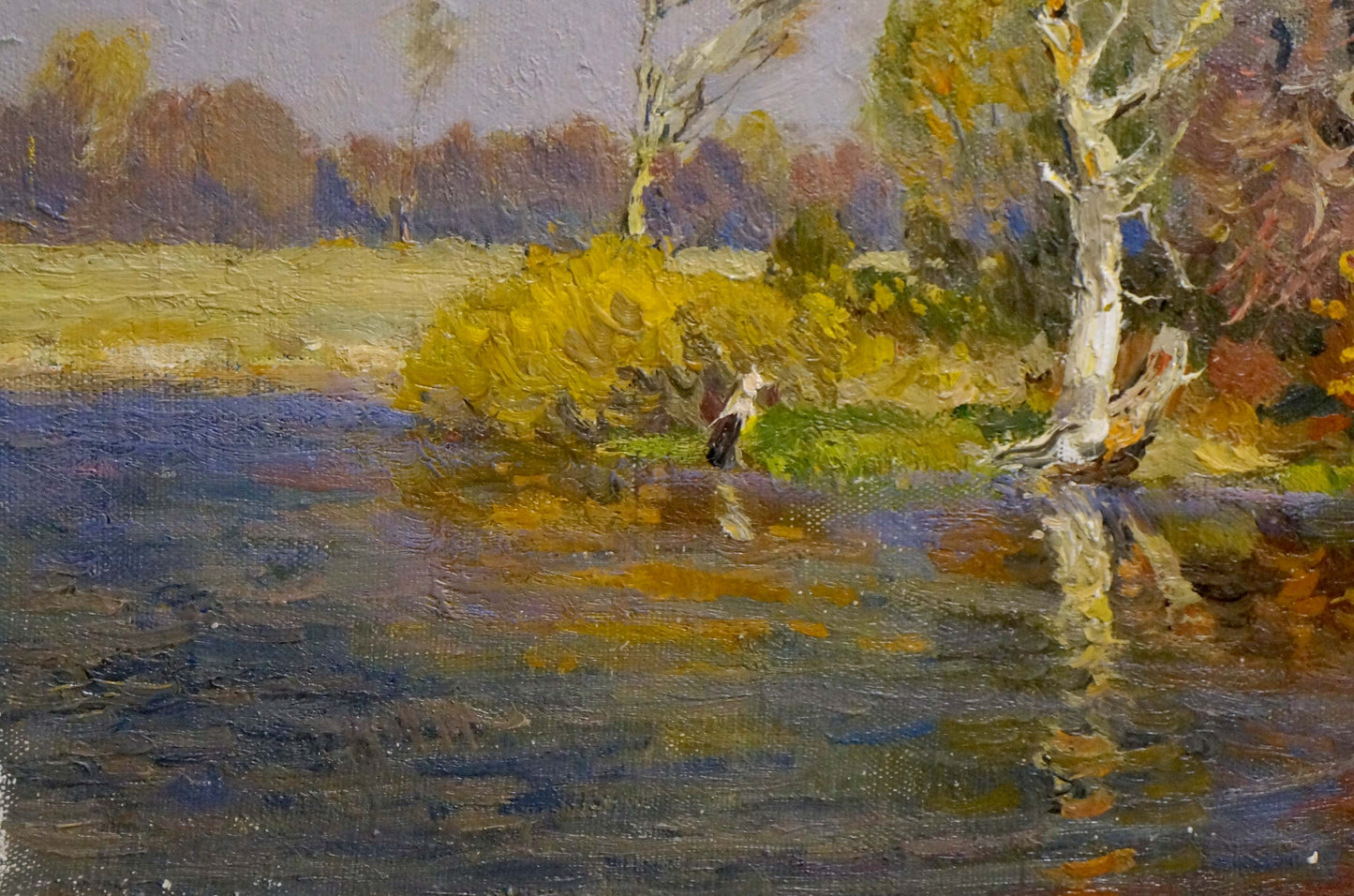 Oil painting Indian summer Mynka Alexander Fedorovich
