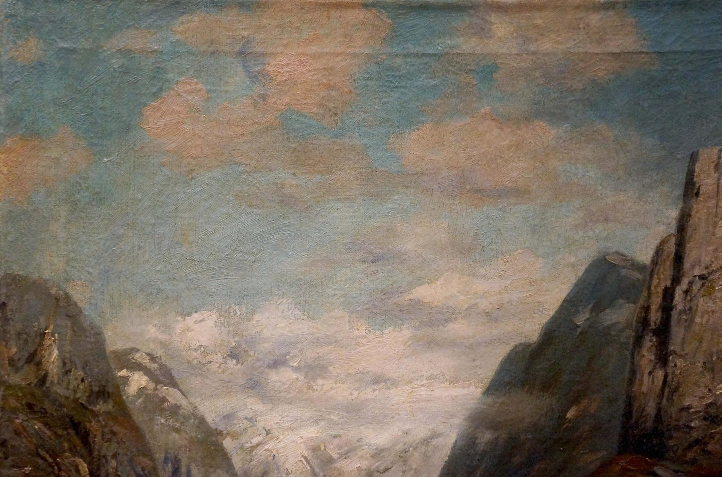 Oil painting Far away Bjorensen O.