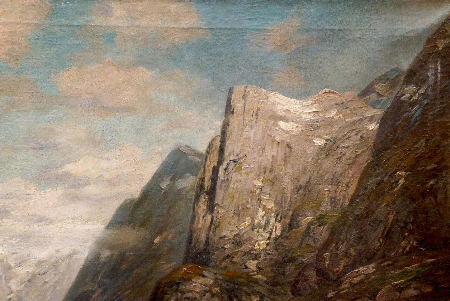 Oil painting Far away Bjorensen O.