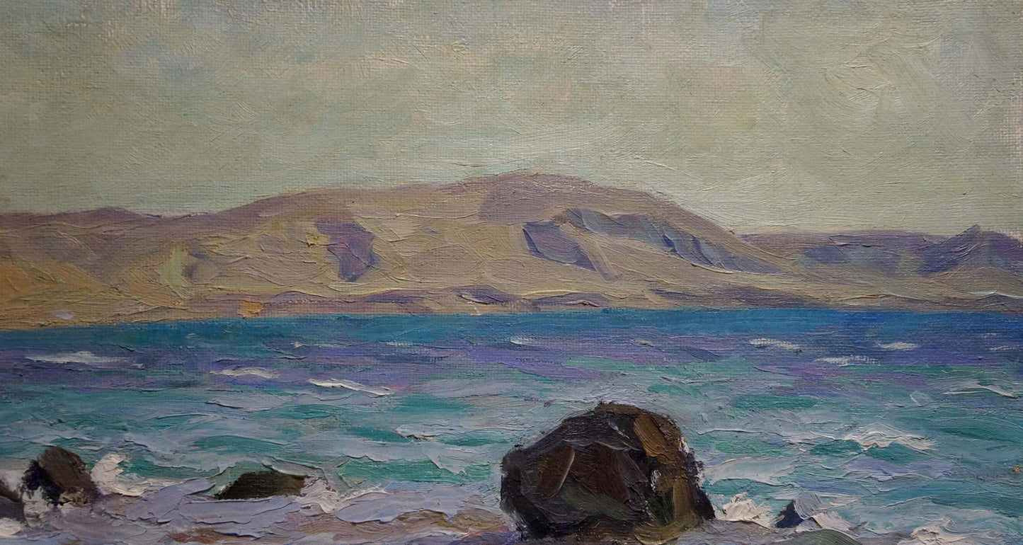 Oil painting By the sea Puzyr'kov Viktor Grigor'yevich