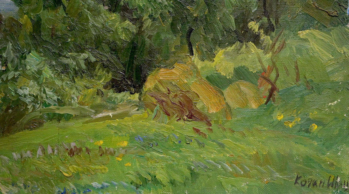 Oil painting Natural silence Kogan-Shats Matvey Borisovich