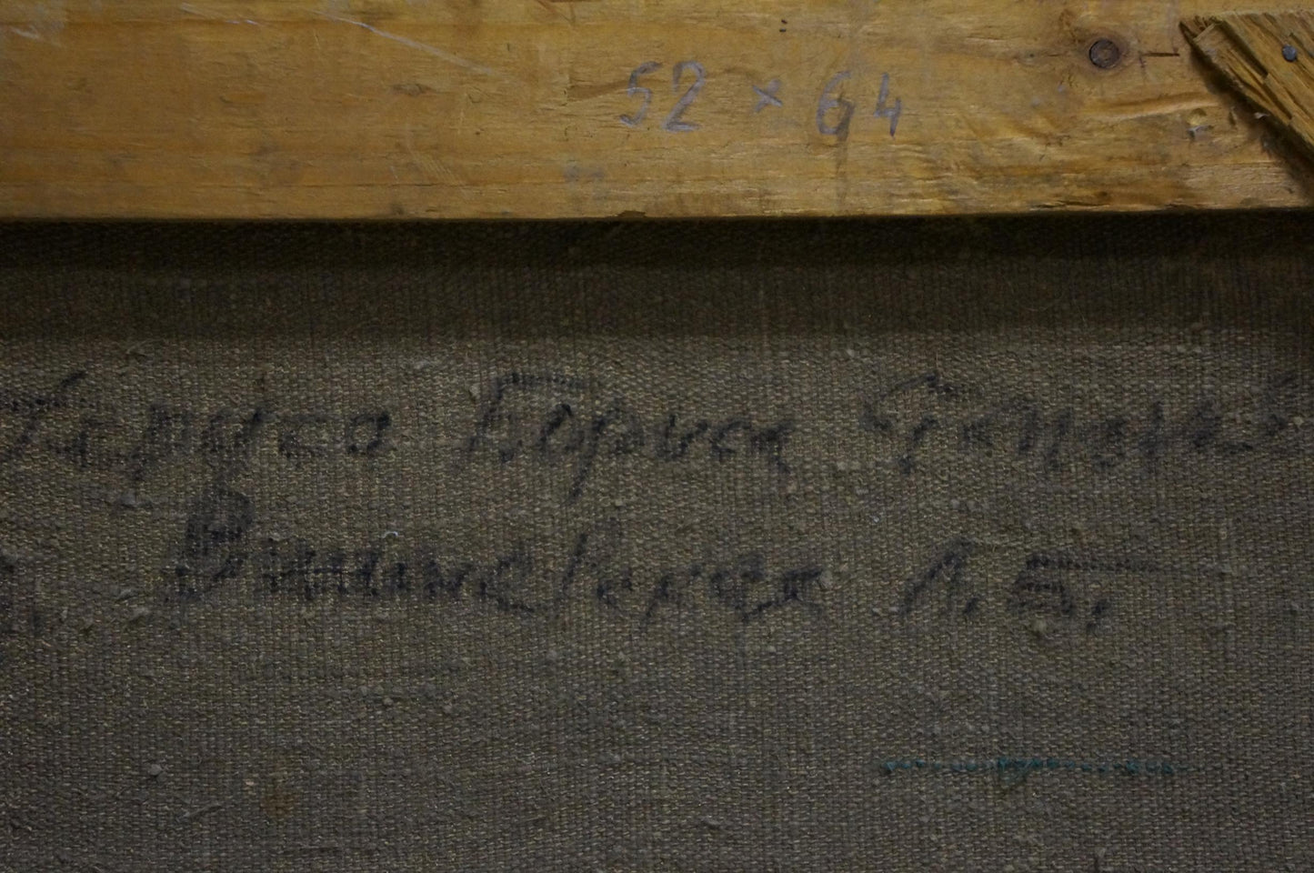 Oil painting Landscape field Gerus Boris Stepanovich