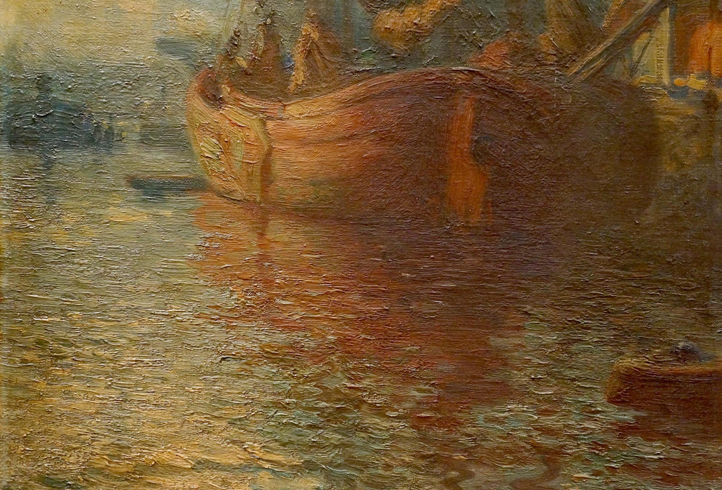 Oil painting Is partying European artist