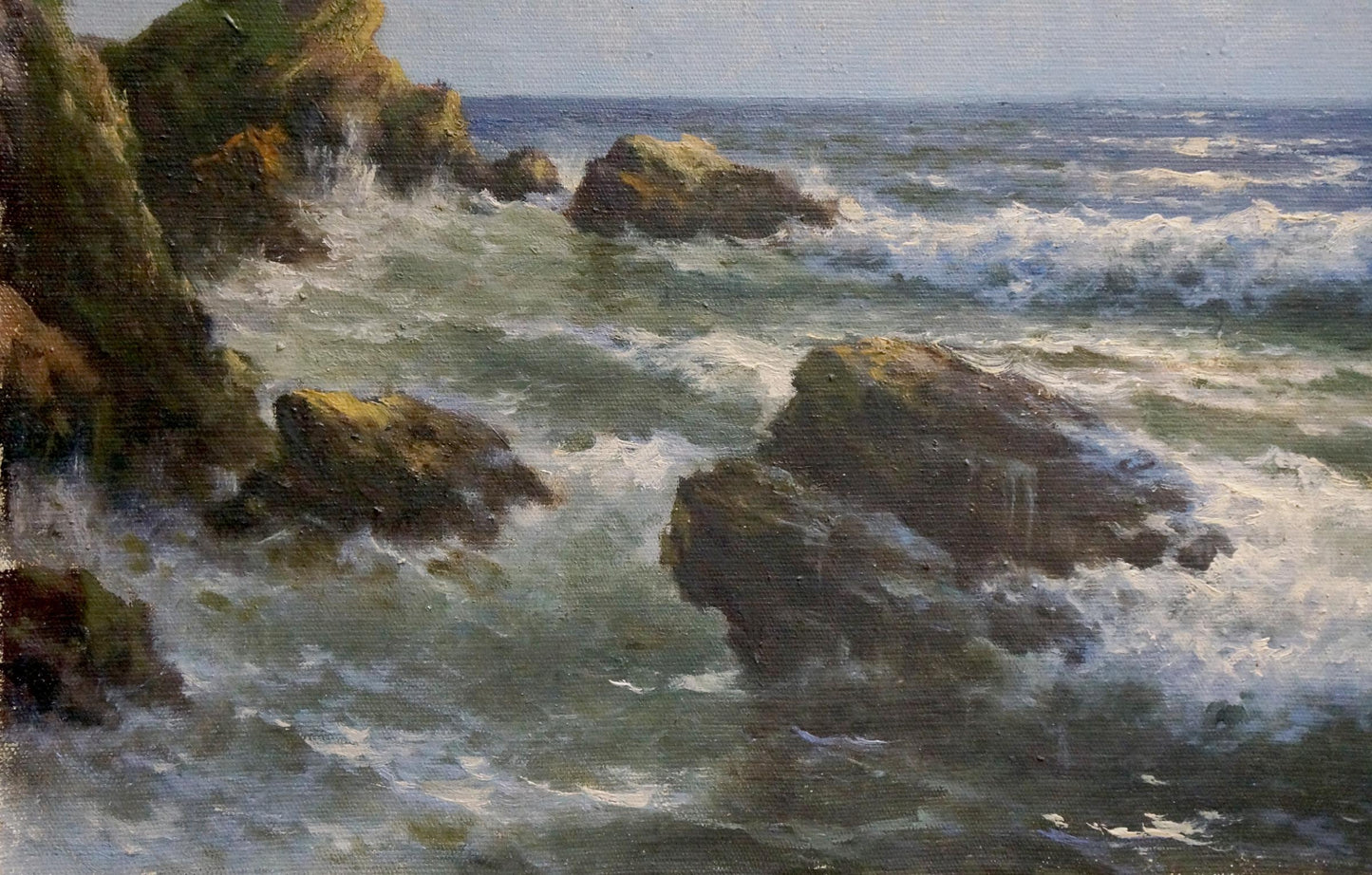 Oil painting Seascape Titov D.V.