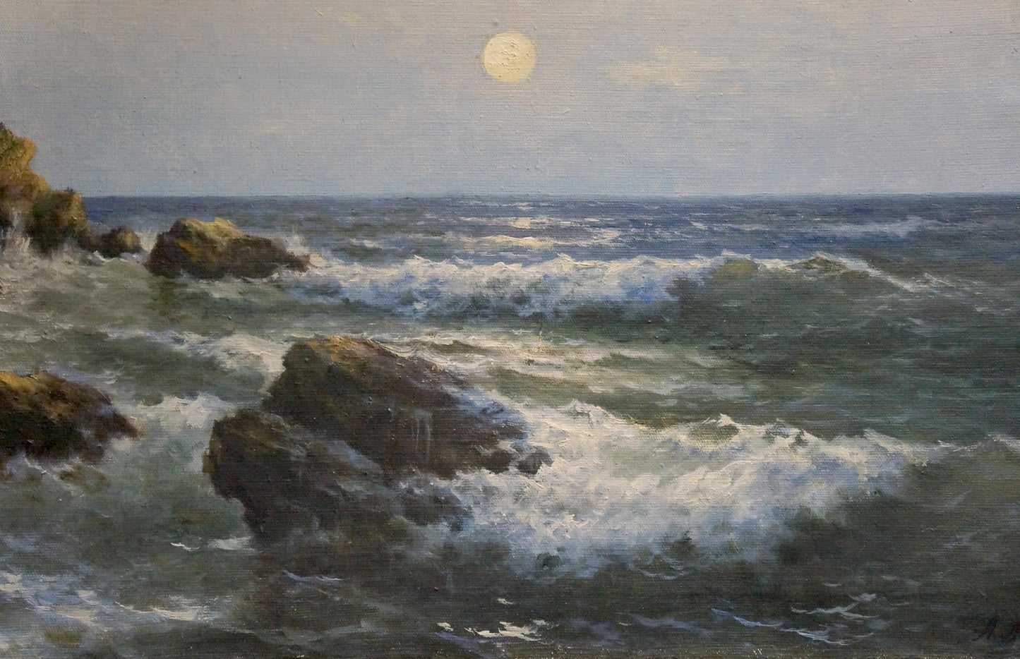 Oil painting Seascape Titov D.V.