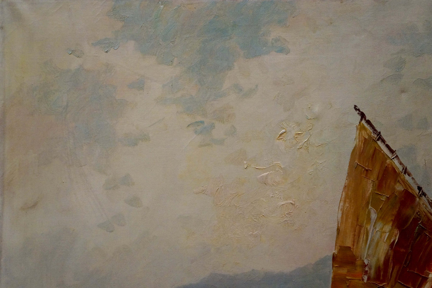 Oil painting City landscape Benno Stadler