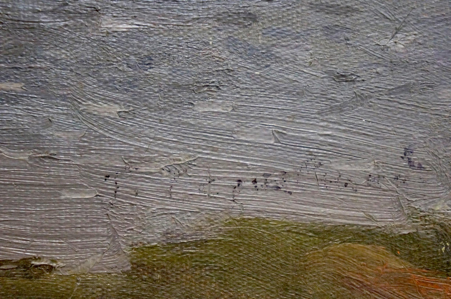 Oil painting The storm is coming Chernyavsky Georgy Georgievich