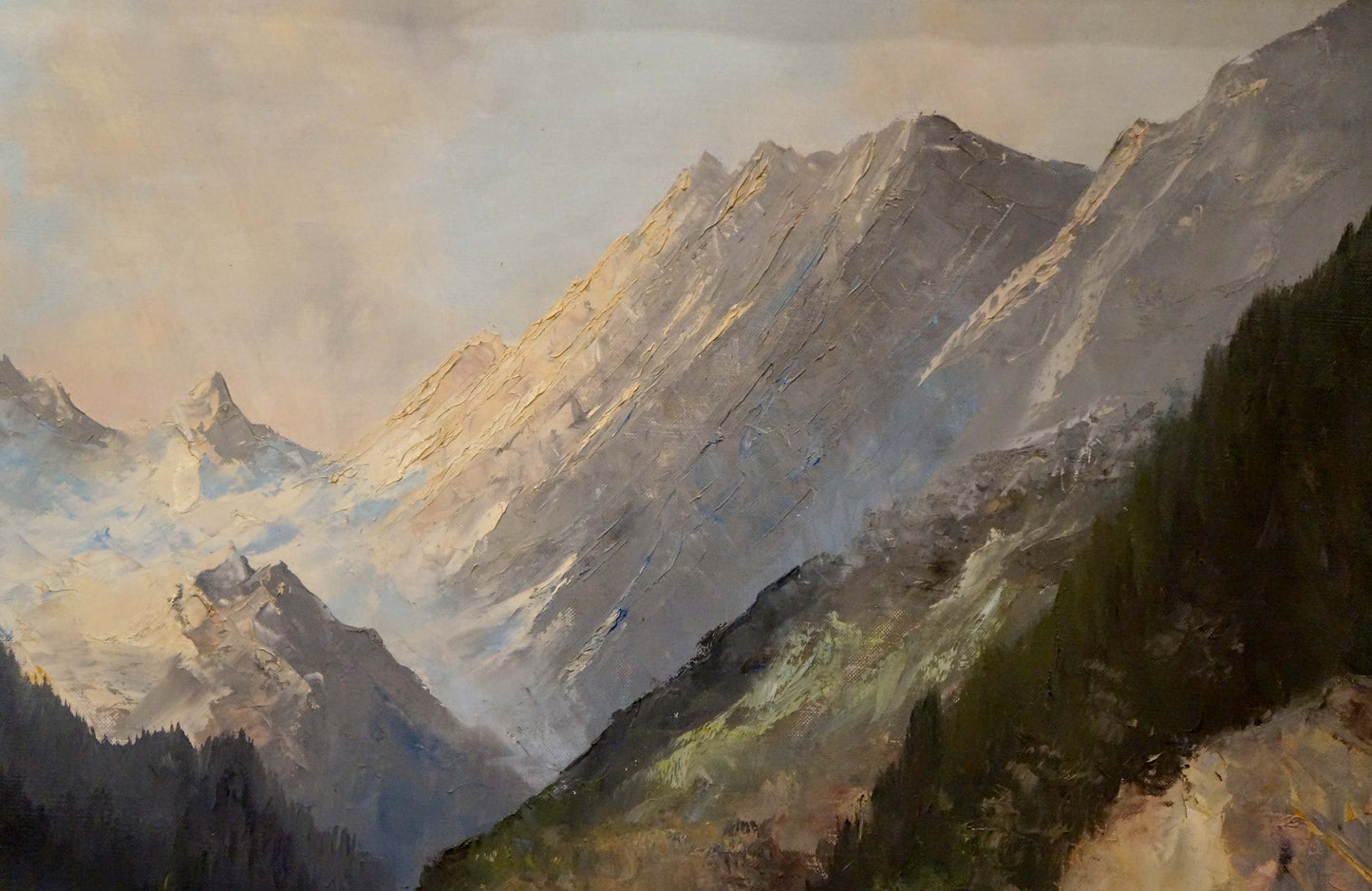 Oil painting Landscape Eber Lincer