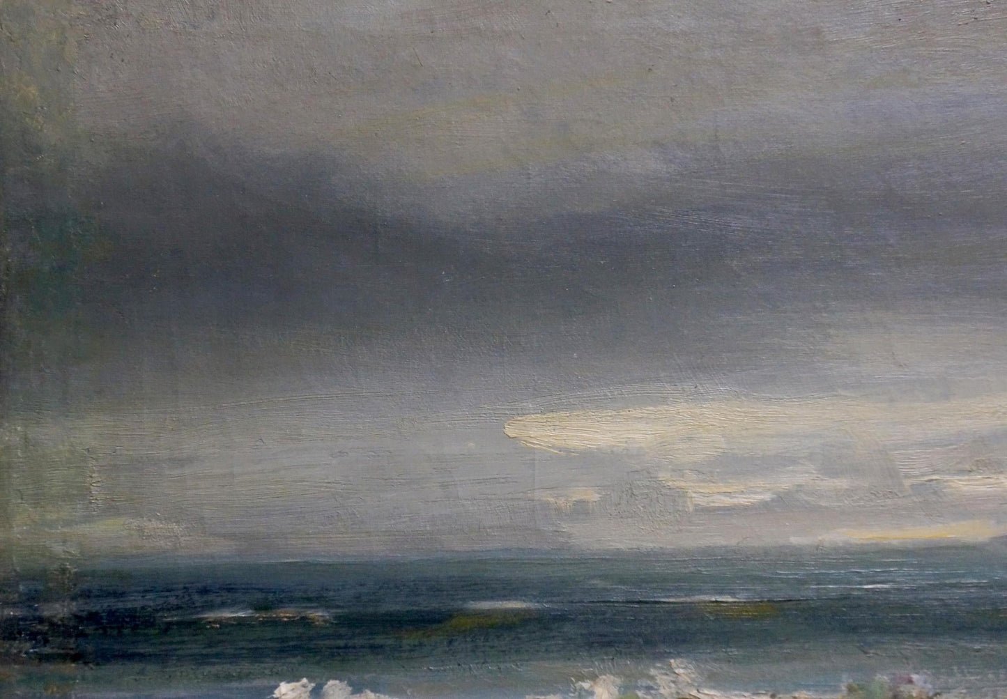 Oil painting Silence Smirnov Valentin Sergeevich