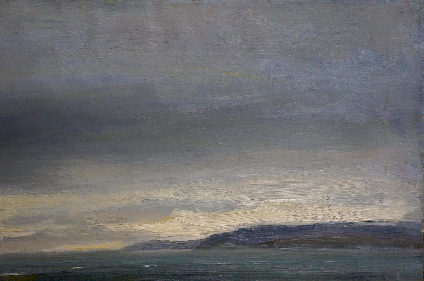 Oil painting Silence Smirnov Valentin Sergeevich