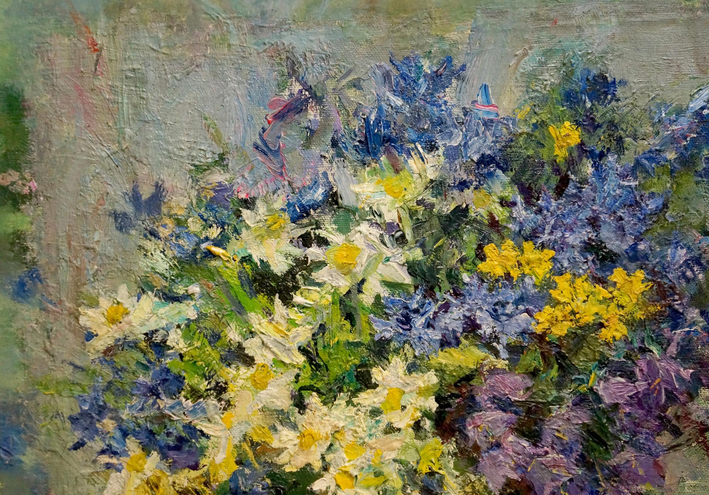 Oil painting Flowers Zinaida Sokolova