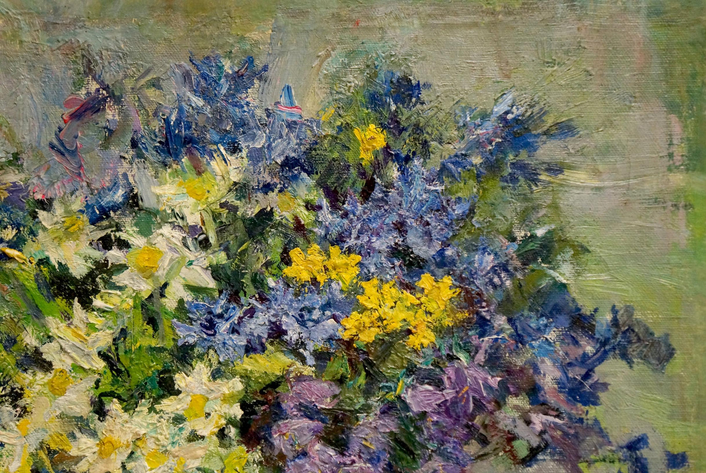 Oil painting Flowers Zinaida Sokolova