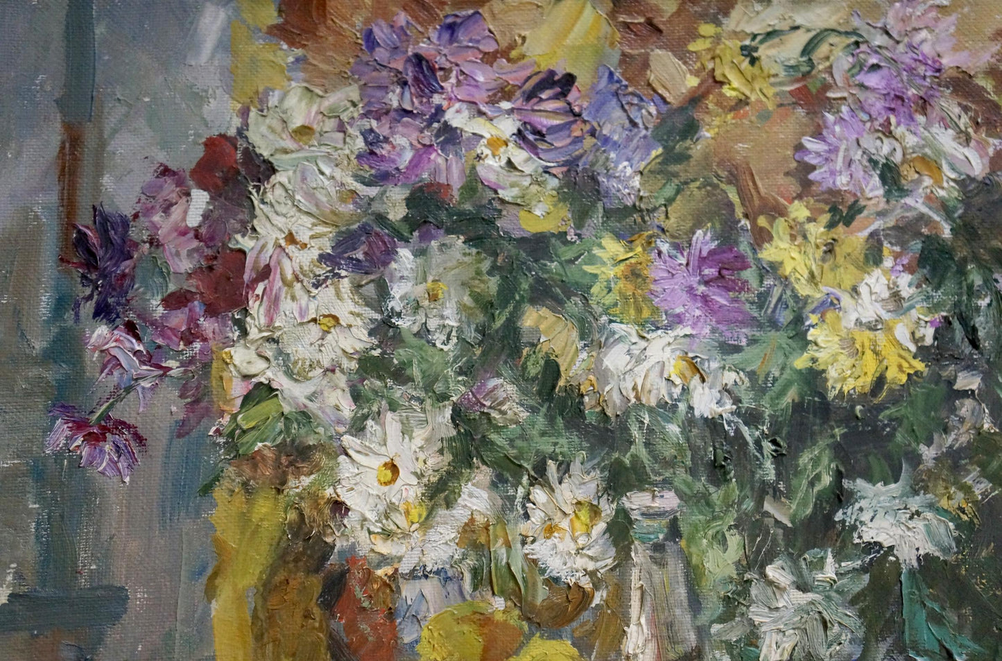 Oil painting Anniversary Still Life I. Olishevich